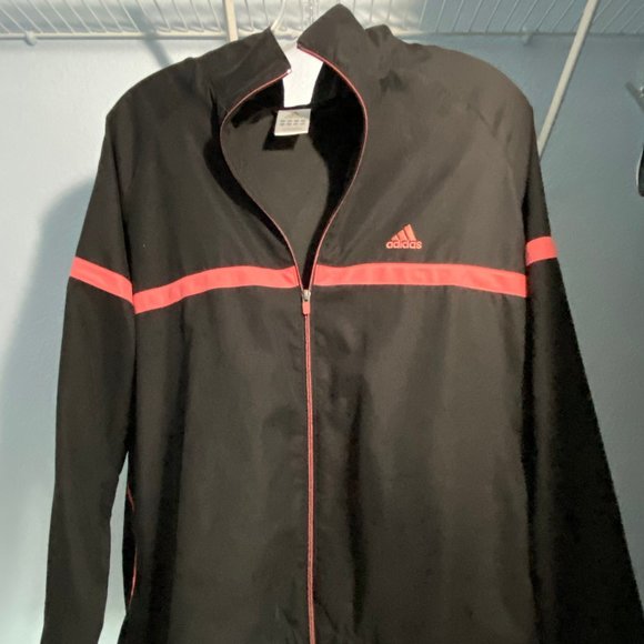 VTG Adidas Tracksuit Jacket Windbreaker Light Outdoor Hike - Picture 1 of 5